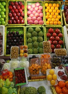 Fruits market color
