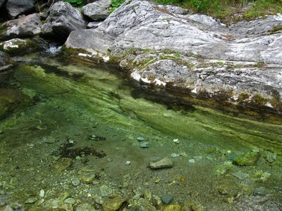 River stone rock photo