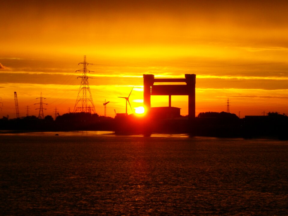 England architecture skyline