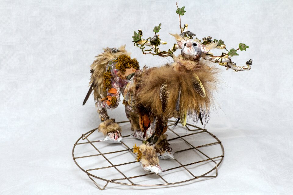 Mythical creatures sculpture art