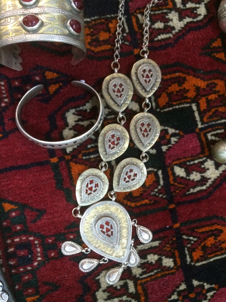 Jewelry silver the kazakhs