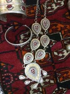 Jewelry silver the kazakhs
