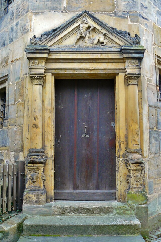 Portal historically church door
