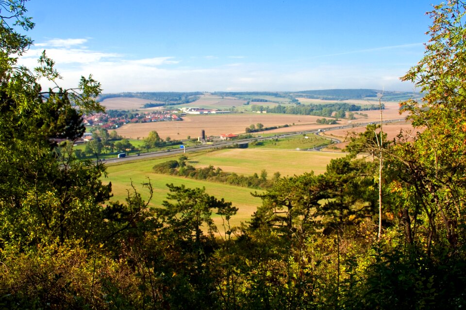 View thuringia germany thuringian forest