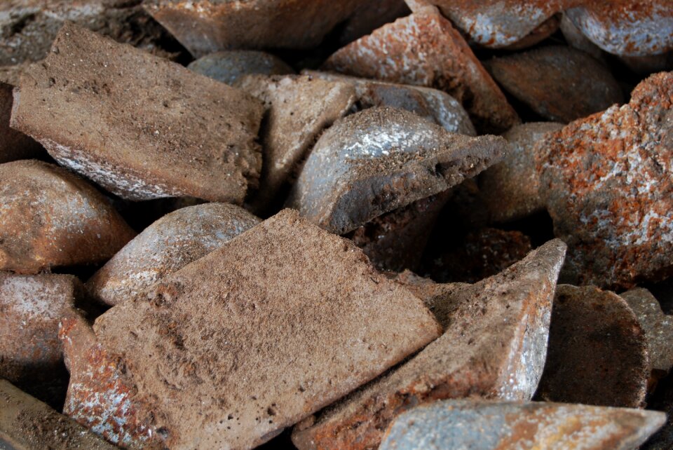 The industry smelting of pig iron industrial plant