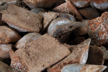 The industry smelting of pig iron industrial plant