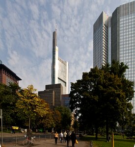 Town center frankfurt am main germany skyscraper