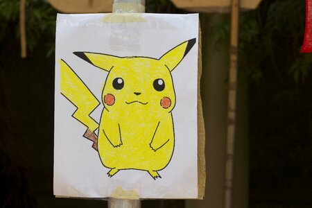Pikachu cartoon