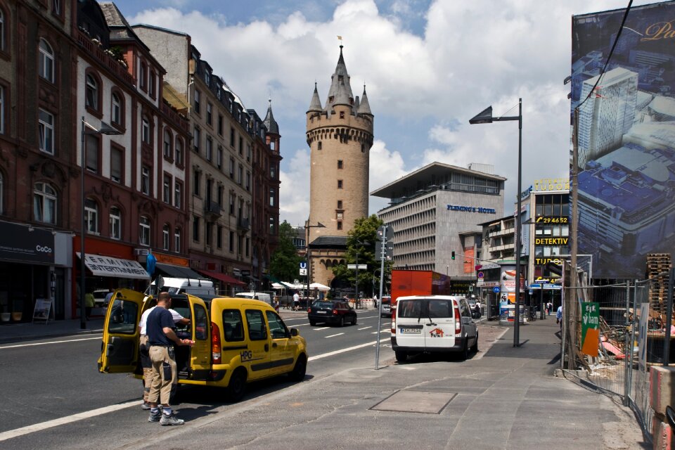 Frankfurt am main germany city tower