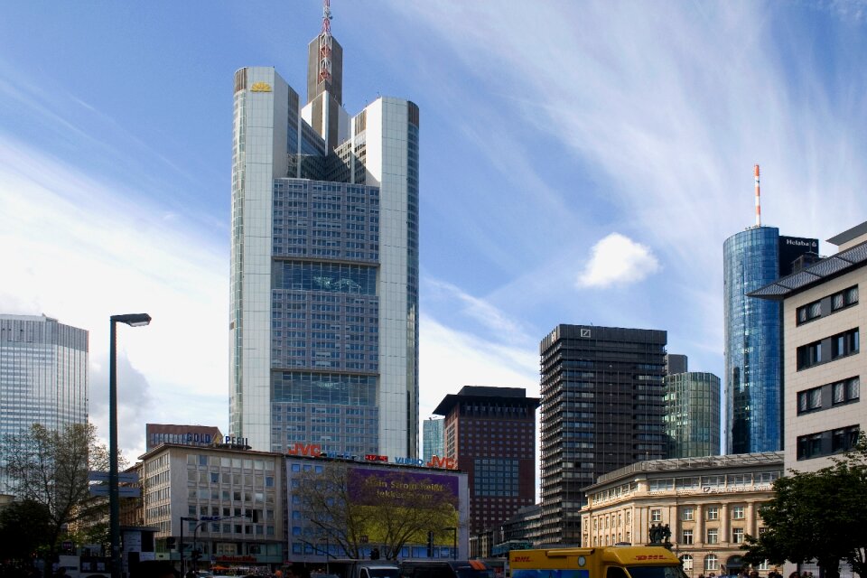 Town center frankfurt am main germany skyscraper