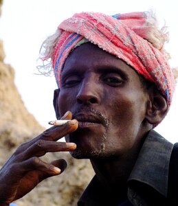 Afar man portrait