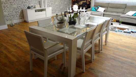 Dining table dining room decoration
