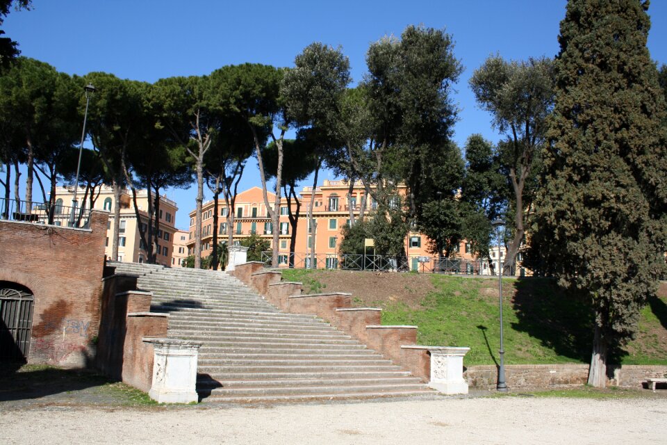 Rome castle garden