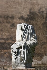 Rome statue head