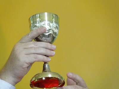 Mass catholic chalice