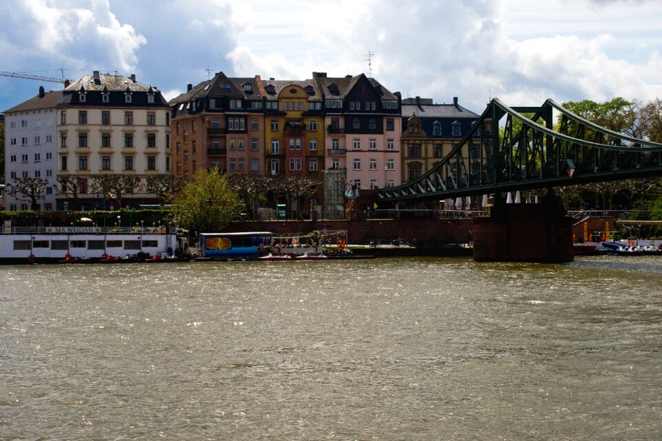 River town center frankfurt am main germany