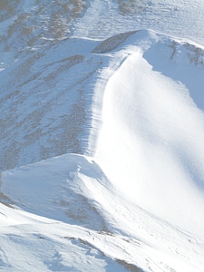 Steep climb alpine