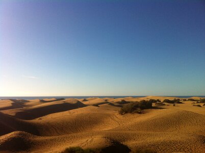 Sand coast empty photo