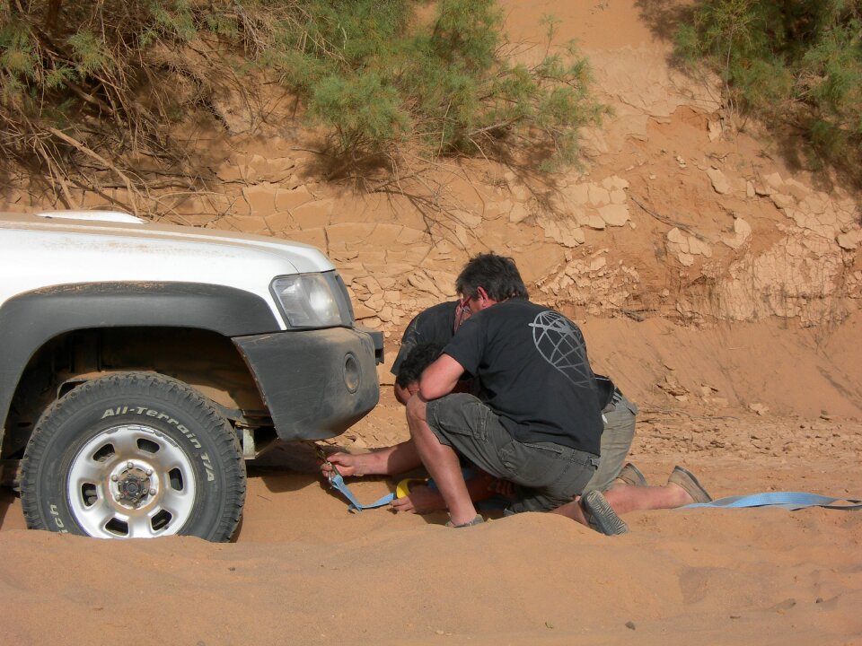 Towing strap mutual aid