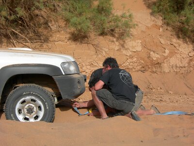 Towing strap mutual aid photo