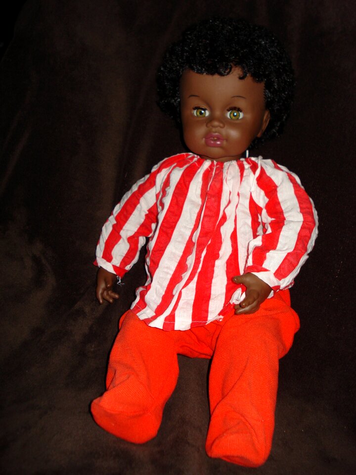 Black child toy
