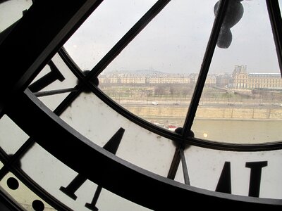 Museum overview clock