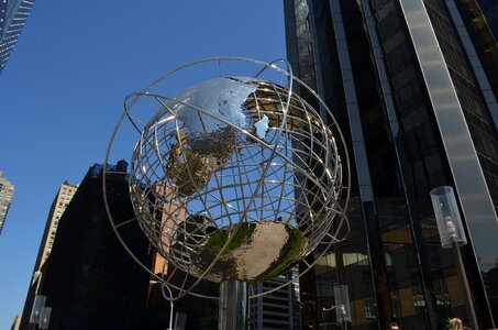Globe world monument
