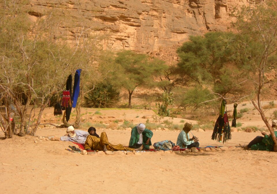 Sand tuareg erosion