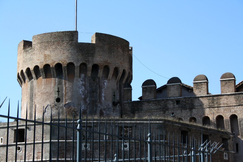 Rome castle tower