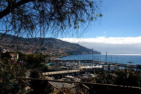 Madeira funchal sea view photo