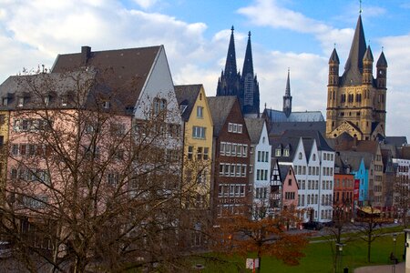 Cologne historic center architecture