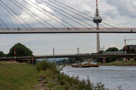 Bridge ship tv tower