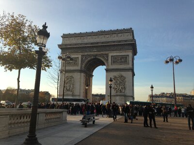 凱 旋 門 paris france
