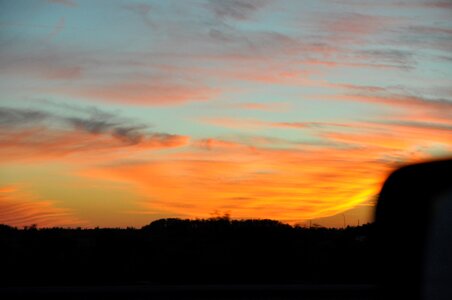 Sunset tour forest photo