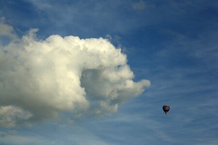 Cloud air hot air balloon
