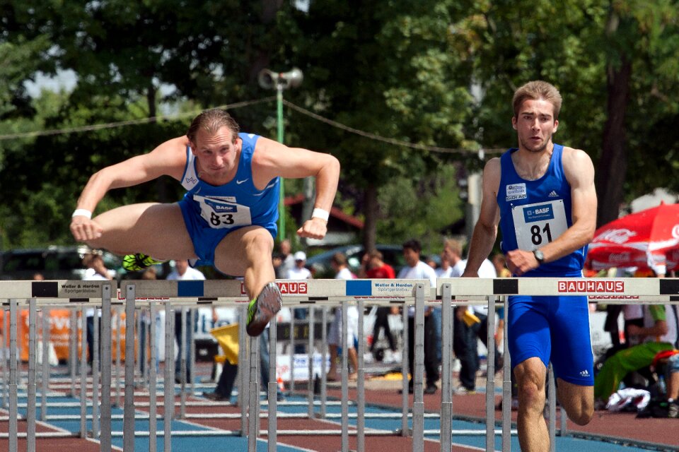 Athletics sport hurdles