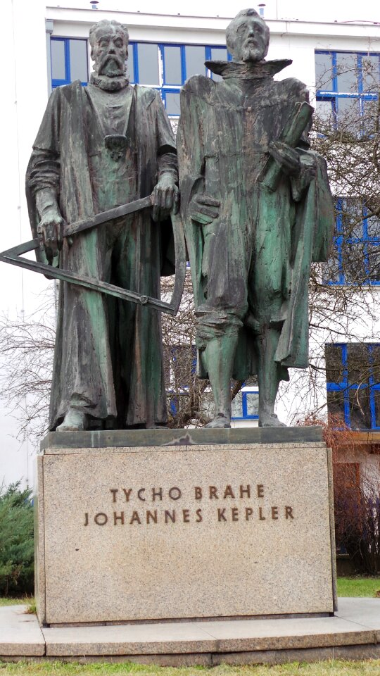Prague monument kepler