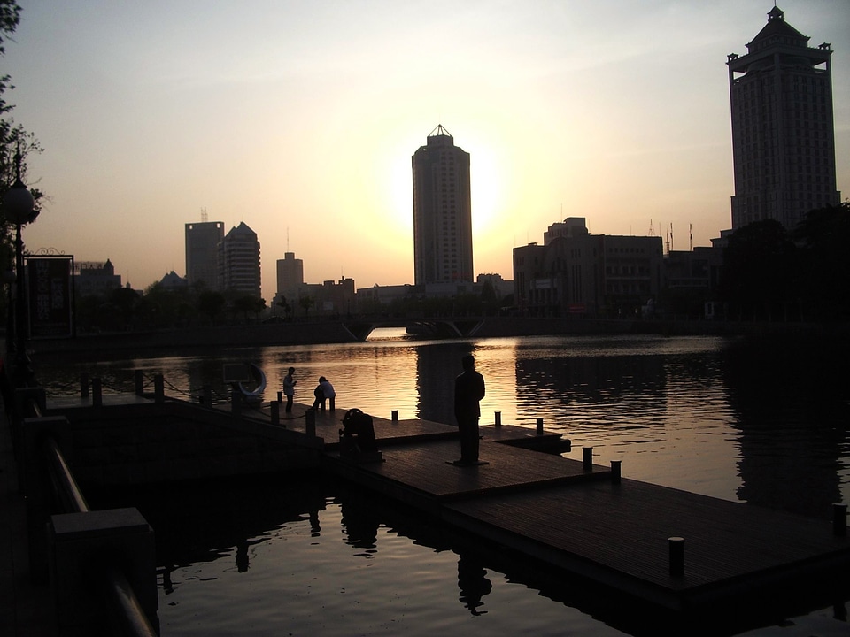 Building dock people