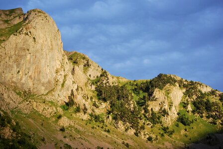 Landscape nature high mountains