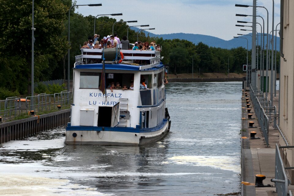 Mannheim neckar lock