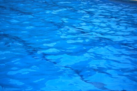 Pool texture blue photo