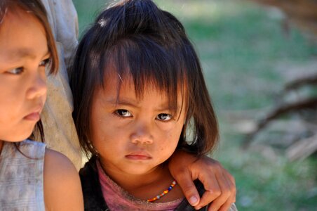 Children cambodia girl