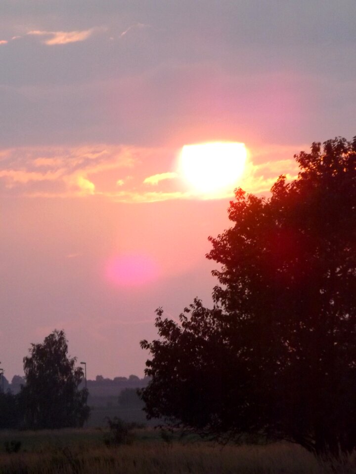 Sunset nature twilight