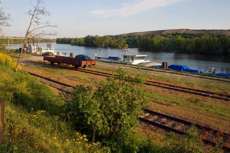 Rails wagon siding