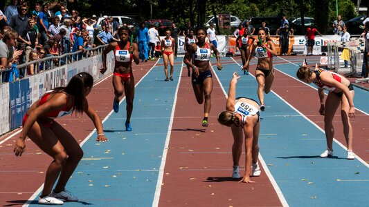 Athletics sport relay