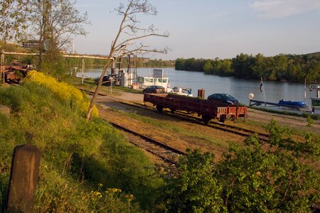 Rails wagon siding