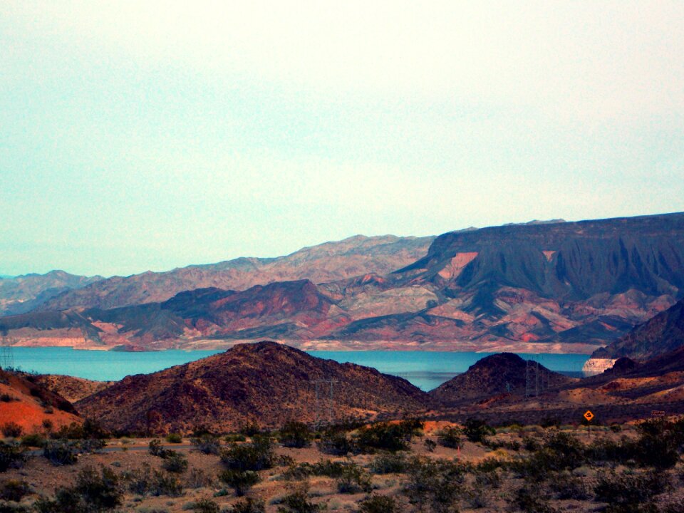 Rocks lake mead nevada