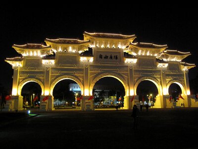 Taiwan door architecture photo