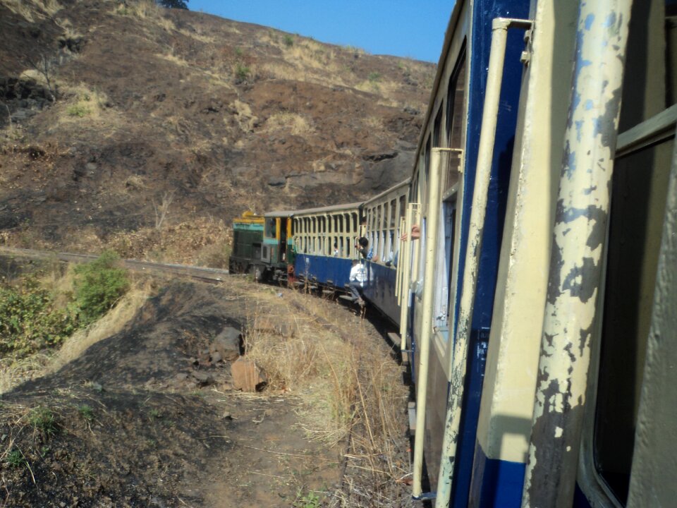 Mini train hill station
