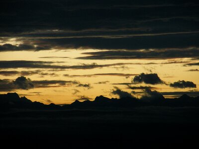 Ink the scenery sunset
